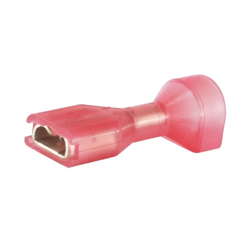 RS Pro RS PRO Red Insulated Female Spade Connector Crimp 0.8 x 4.75 mm Tab Size 22 AWG to 18 AWG 205-5277