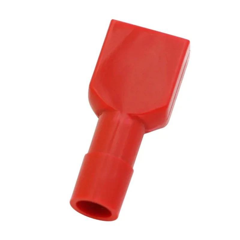 RS Pro Red Insulated Female Spade Connector, Crimp Termination, 0.8 x 6.35 mm Tab Size, 22 AWG to 16 AWG, Vinyl 205-5284