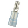 RS Pro Insulated Female Spade Connector, Crimp Termination, 0.5 x 2.8 mm Tab Size, 16 AWG to 14 AWG, Blue Nylon 205-5290
