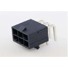 Molex Mini-Fit Jr Series Right Angle Through Hole PCB Header 6 Contacts 4.2 mm Pitch 2 Row Shrouded 1724480006