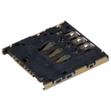 Molex 6 Way Horizontal Push-Push Micro SIM Card Connector, Surface Mount, Gold Plated Copper Alloy Contacts 5039600696