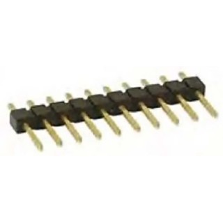 Amphenol Communications Solutions EconoStik Series Vertical Through Hole Pin Header, 2 Contacts, 2.54 mm 10129378-902001BLF