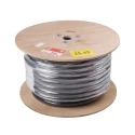 RS PRO Power Cable 5 Core, 6mm², Black Ethylene Propylene Rubber Jacket, 50 m Length, 750V AC Voltage H07RN-F