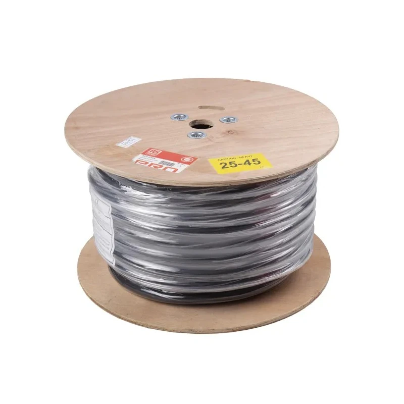 RS PRO Power Cable 5 Core, 6mm², Black Ethylene Propylene Rubber Jacket, 50 m Length, 750V AC Voltage H07RN-F