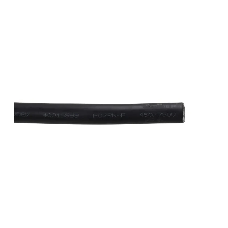 RS PRO Power Cable 5 Core, 6mm², Black Ethylene Propylene Rubber Jacket, 50 m Length, 750V AC Voltage H07RN-F