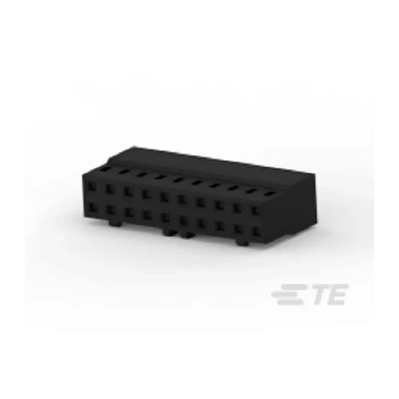 TE Connectivity AMPMODU Female PCB Connector Housing, 2 mm Pitch, 20 Way, 2 Row Straight 2-2316109-0