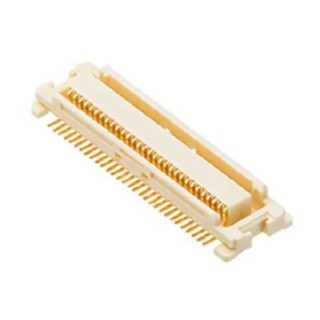 Molex 80-Contact 2 Row 0.5 mm Pitch Vertical Surface PCB Socket, 50V, 500mA, Gold Contact Plating 529910808