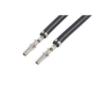 Molex Mini-Fit Jr Crimp Wire Unterminated 150 mm Black 215341-1222