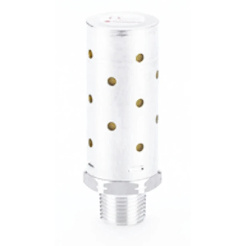 Norgren Aluminium, Brass Pneumatic Silencer 3/8 in NPT Threaded Male 20 bar MB003B