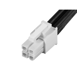 Molex 4 Way Male Mini-Fit Jr Male Unterminated Wire to Board Cable, 300 mm 215328-2042