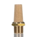 Norgren Brass Pneumatic Silencer T40B4800 10 bar, Threaded Male, 60mm Length T40B4800