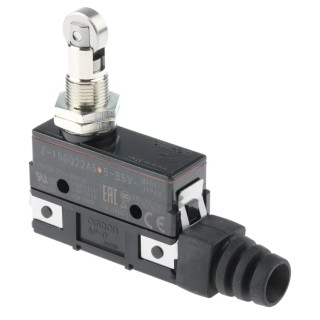Omron Z Series Roller Plunger Limit Switch SPDT, IP62, 500V, 15A Z-15GQ22A55-B5V