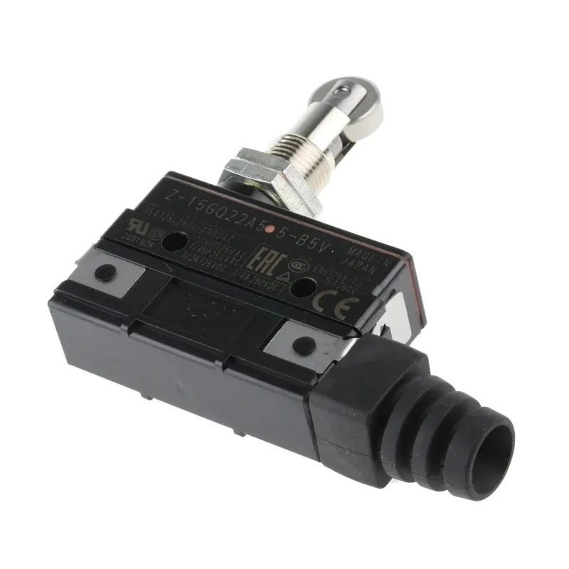 Omron Z Series Roller Plunger Limit Switch SPDT, IP62, 500V, 15A Z-15GQ22A55-B5V