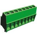 TE Connectivity Buchanan Series PCB Terminal Block 8-Contact 2.54mm Pitch 1 Row 150V 10A 282834-8