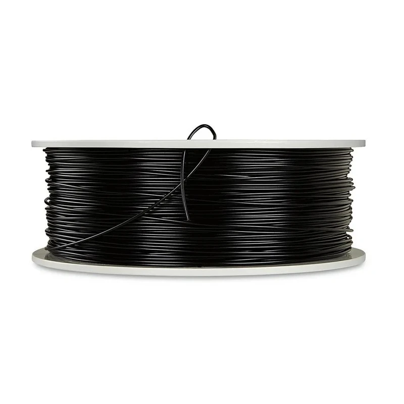 Verbatim 1.75 mm Black PLA 3D Printer Filament, 1 kg 55318