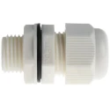 RS PRO AG-D Series White Polyamide 66 Cable Gland M16 Thread Size, 5 mm to 10 mm Cable Diameter, IP68 Rated 822-9767