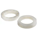 RS PRO White Polyamide 66 Cable Gland Locknut, M25 Thread, IP68 822-9818