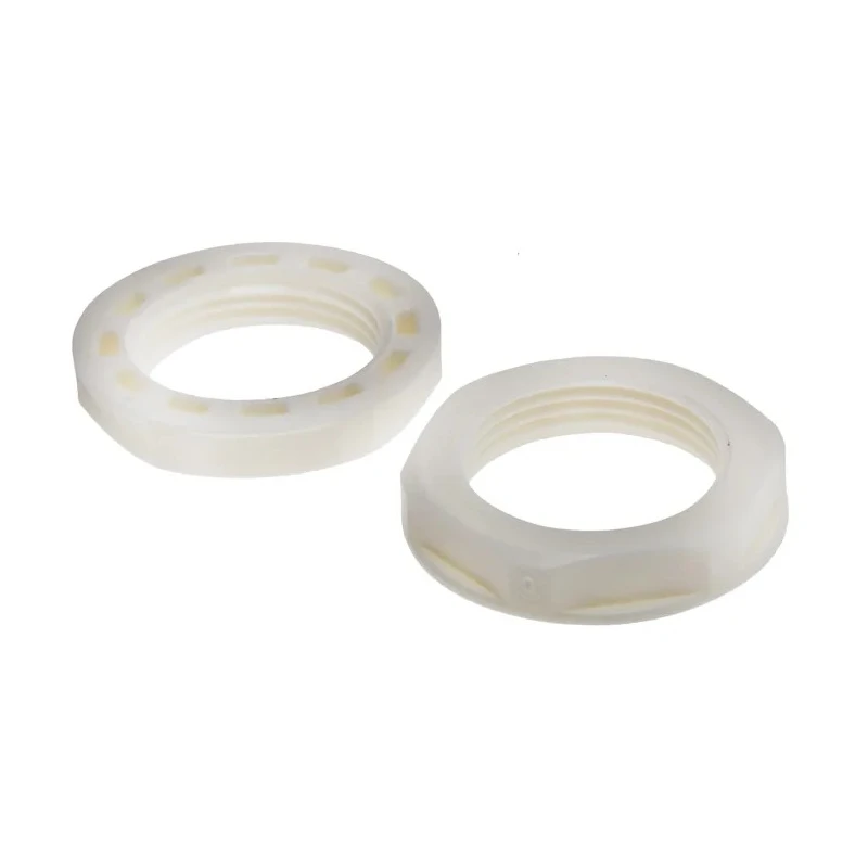 RS PRO White Polyamide 66 Cable Gland Locknut, M25 Thread, IP68 822-9818