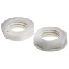 RS PRO Grey Polyamide 66 Cable Gland Locknut, M12 Thread, IP68 822-9791