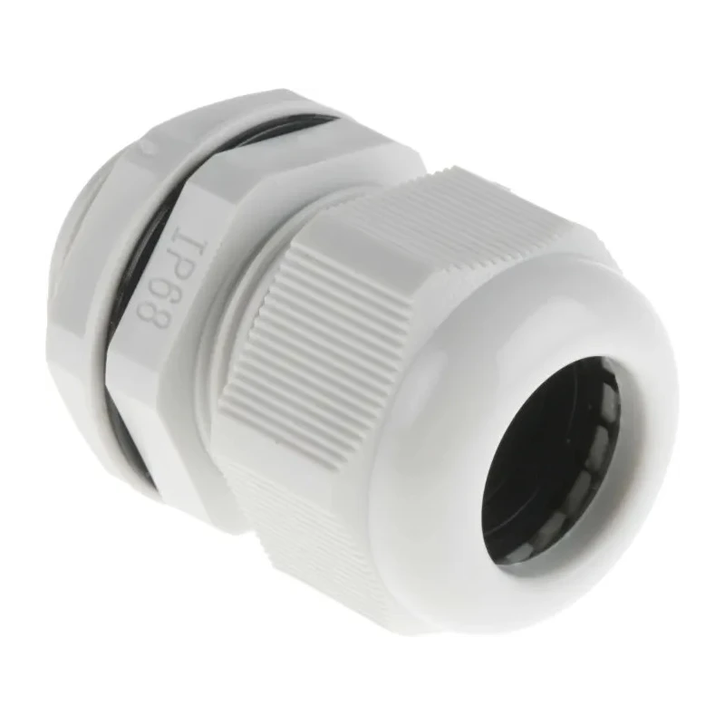 RS PRO AG-D Series Grey Polyamide 66 Cable Gland, M25 Thread, 13 mm min. to 18 mm max., IP68 822-9745