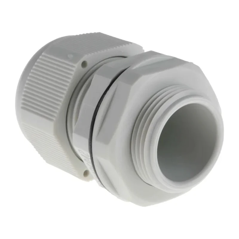 RS PRO AG-D Series Grey Polyamide 66 Cable Gland, M25 Thread, 13 mm min. to 18 mm max., IP68 822-9745
