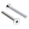 RS PRO Bright Zinc Steel Hex Socket Countersunk Screw, Hex Drive, M8 Thread, 60 mm Length 822-9268