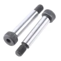 RS PRO Steel M10x50mm Shoulder Bolt Hex Socket Plain Finish Grade 12.9 ISO 7379 822-9319