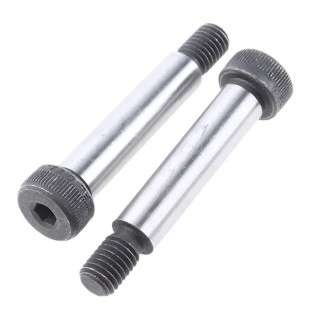 RS PRO Steel M10x50mm Shoulder Bolt Hex Socket Plain Finish Grade 12.9 ISO 7379 822-9319