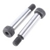 RS PRO Steel M10x50mm Shoulder Bolt Hex Socket Plain Finish Grade 12.9 ISO 7379 822-9319