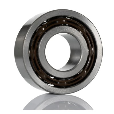 RS PRO Single Row Angular Contact Ball Bearing 10 mm ID, 30 mm OD, 9 mm Race Width 7200B