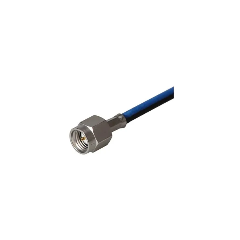 Huber+Suhner 11_SMA-50-2-112/133_NE Series Coaxial Connector Cable Male SMA, 50 Ω, Straight Body Crimp
