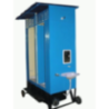 Portable Two Seated Mobile Toilet Trolley 300Ltr