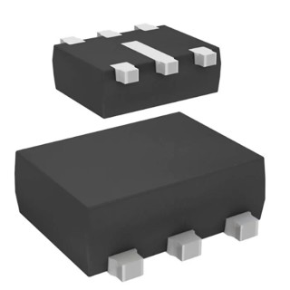 DiodesZetex Dual Type P-Channel MOSFET, 1.03 A, 20 V Enhancement Mode, 6-Pin SOT-563 Package DMG1023UVQ-7