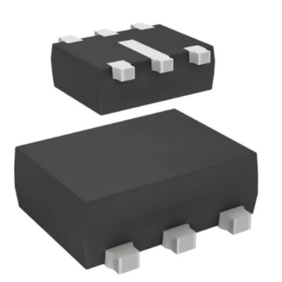 DiodesZetex Dual Type P-Channel MOSFET, 1.03 A, 20 V Enhancement Mode, 6-Pin SOT-563 Package DMG1023UVQ-7