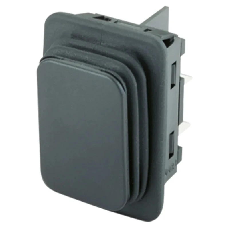 Marquardt DPDT Rocker Switch Panel On-Off-On (On)-Off-(On) Polyamide Housing Black Actuator 12A 250V AC 01939.3312-01