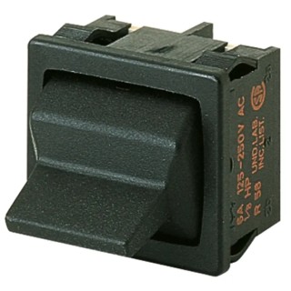 Marquardt Panel Mount Toggle Switch On-Off-On DPDT Tab Terminal 12V dc 250V ac 01819.1302-01