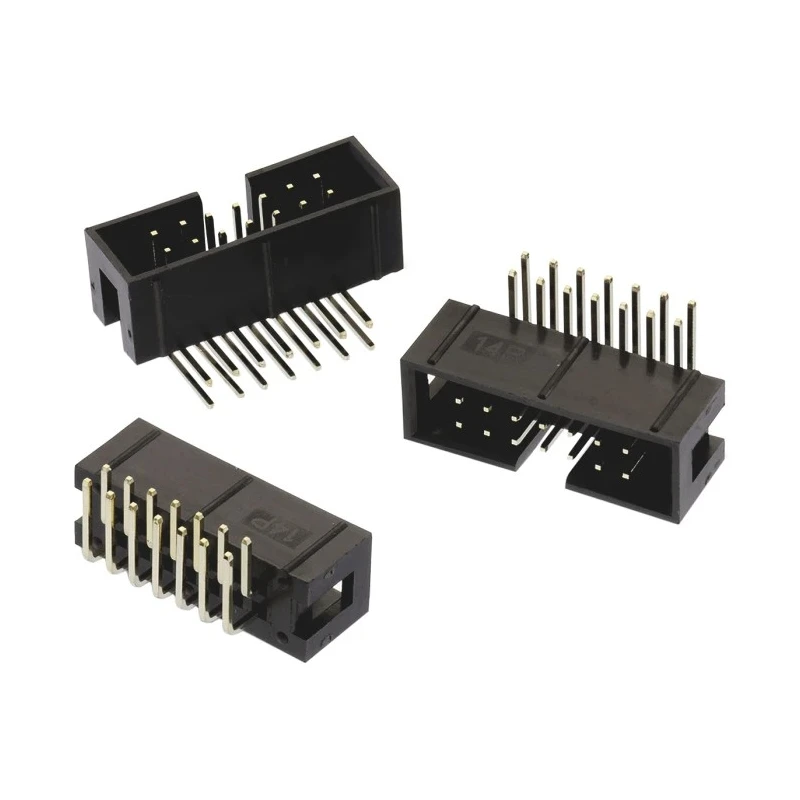 Wurth Elektronik WR-BHD Series Right Angle Through Hole PCB Header, 24 Contact, 2.54 mm Pitch, 2 Row, Shrouded 61202421721