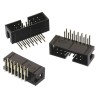 Wurth Elektronik WR-BHD Series Right Angle Through Hole PCB Header, 24 Contact, 2.54 mm Pitch, 2 Row, Shrouded 61202421721