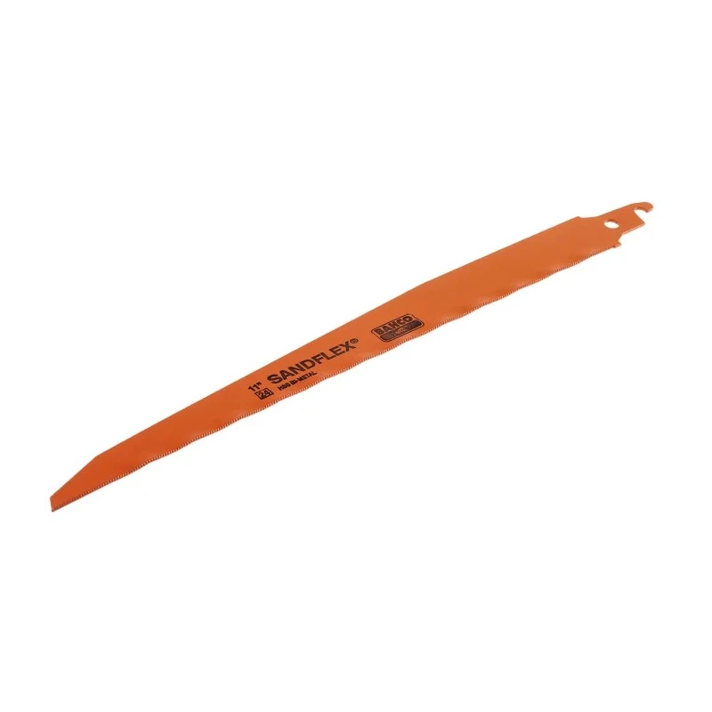 Bahco 310 mm Bi-Metal Reciprocating Saw Blade for Ferrous, Non-Ferrous Metal, Fibre, Plastic, Thin Metal, Wood, 24 321-24-SB