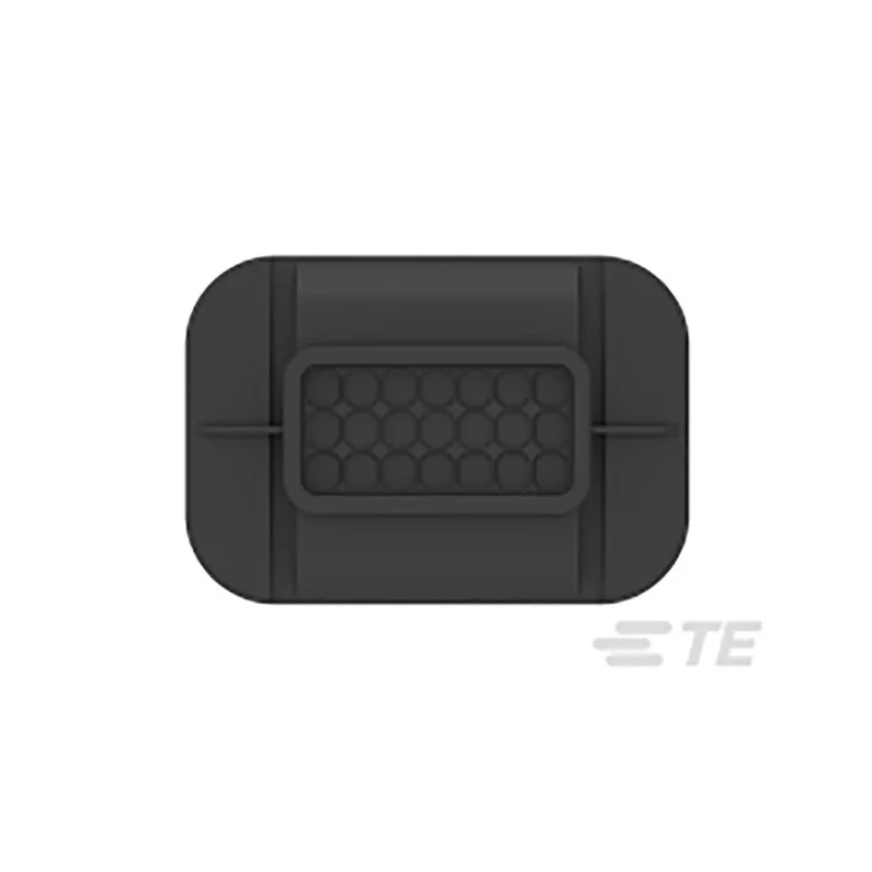 TE Connectivity LEAVYSEAL Automotive Connector Male Black Flange 21 Way Crimp Termination 1-2112162-1