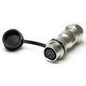 RS PRO Industrial Circular Connector, 7 Contacts, Cable Mount, M16 Size, Socket Female, 5A Current, 400V, IP67 206-5083
