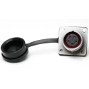 RS PRO Industrial Circular Connector, 5 Contacts, Flange Mount, M16 Size, Socket Female, IP67, Chrome Plated Brass 206-5113
