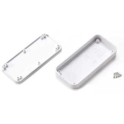 Takachi Electric Industrial White ABS Handheld Enclosure with Integral Battery Compartment IP67/IP40 115mm x 63mm x CS115N-W