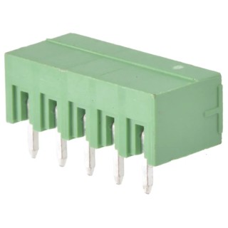 Wurth Elektronik Pluggable Terminal Block 5-Contact, 3.81 mm Pitch, 1 Row, 300V, 10.5A Polyamide Housing 691322310005