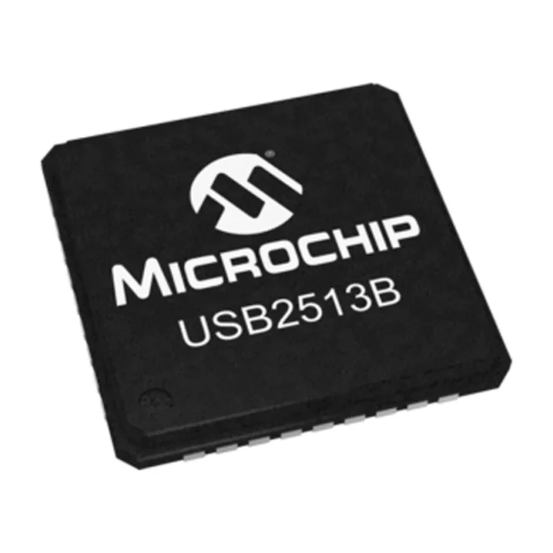 Microchip USB2513BI-AEZG USB 2.0 Controller IC 1-Channel 480 Mbps 3.3-4.6 V 36-Pin QFN USB2513BI-AEZG