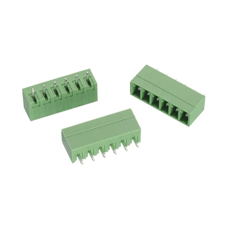 Wurth Elektronik 321 Series Pluggable Terminal Block, 6-Contact, 3.81 mm Pitch, 1 Row, 300V, 10.5A, Polyamide 691321300006
