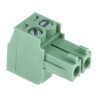 Wurth Elektronik 3611 Series Pluggable Terminal Block, 2-Contact, 3.5 mm Pitch, 1 Row, 10A Current, 300V AC 691361100002