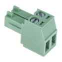 Wurth Elektronik 3611 Series Pluggable Terminal Block, 2-Contact, 3.5 mm Pitch, 1 Row, 10A Current, 300V AC 691361100002