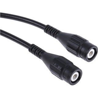 Staubli 1kV Black 1 m Lead Length BNC Test Lead 67.9770-100-21
