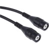 Staubli 1kV Black 1 m Lead Length BNC Test Lead 67.9770-100-21
